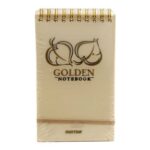كشكول جولد 80جم 80 ورقة مسطر9×14.8سم