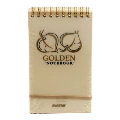 كشكول جولد 80جم 80 ورقة مسطر9×14.8سم