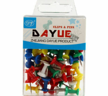 DYE1004 علبة دبوس منظور ملون