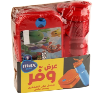 عرض كومبو بلس زمزمية +لانش بوكس موديل 084
