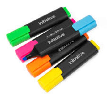 قلم highlighter الوان محتلفة